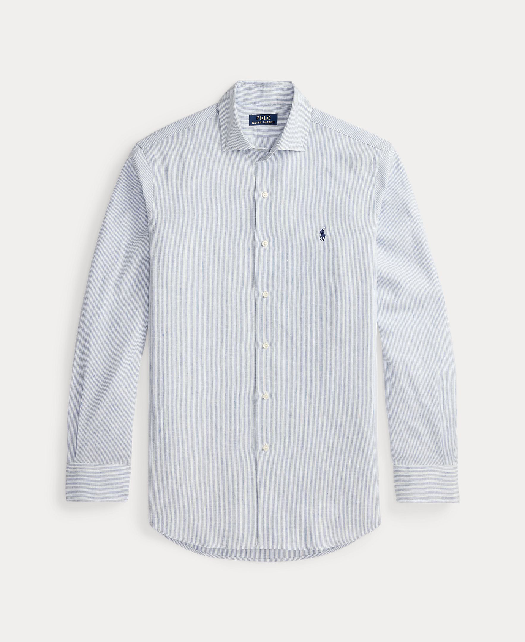 Camisa Slim Fit de Linho Multicolor-7