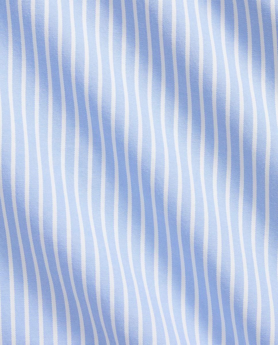 Camisa Oxford de Pinpoint às Riscas Multicolor-6
