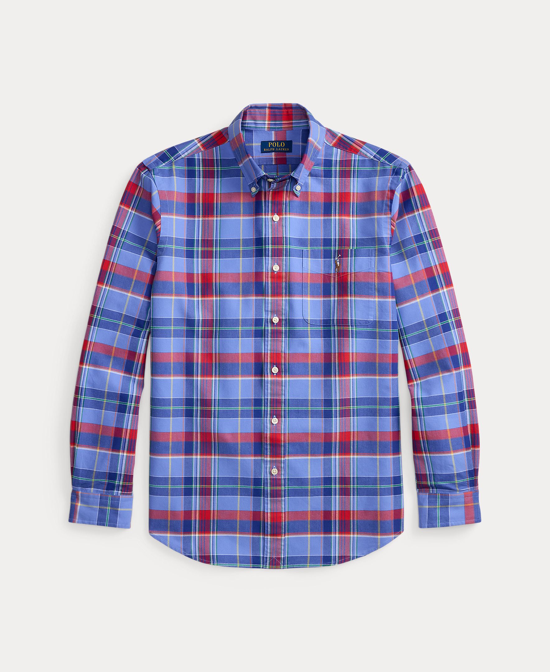 Camisa Oxford de Algodão Regular Fit Multicolor-6