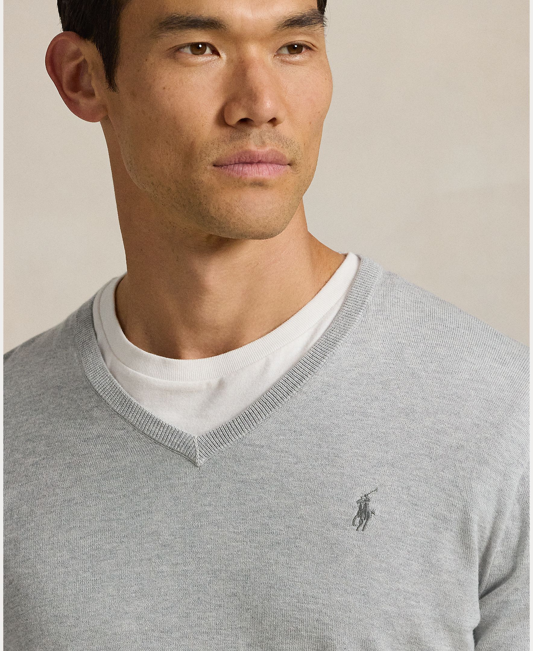 Jersey de hombre Slim Fit Hunter Azul marino - Polo Ralph Lauren - Gris Gris-5