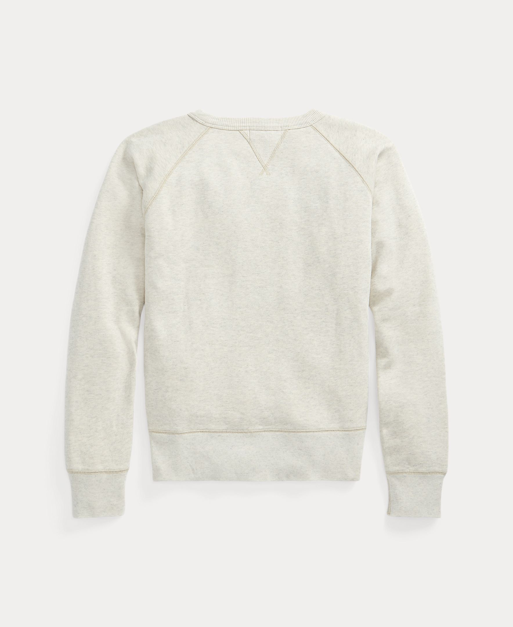 Sweatshirt de Felpa com Logótipo Double RL Cru-2