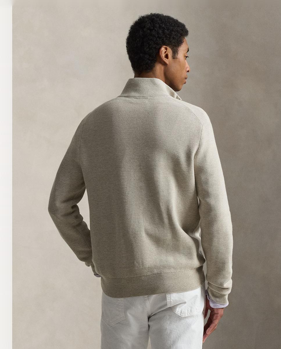 Jersey de hombre Fern Verde Jaspeado - Polo Ralph Lauren - Marrón Suave Marrón Suave-3