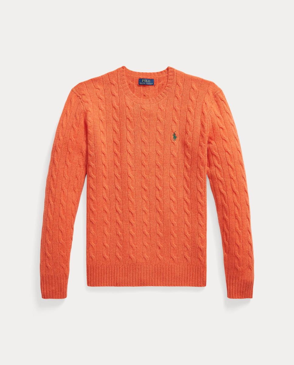Jersey de hombre Aged Vino Jaspeado - Polo Ralph Lauren - Teja Teja-6
