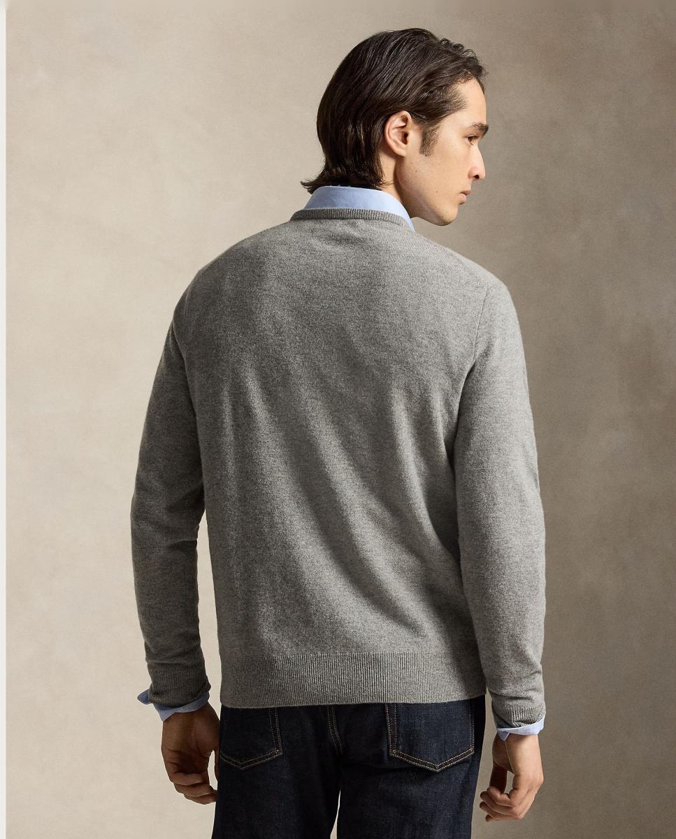 Jersey de hombre Crouton Tostado Jaspeado - Polo Ralph Lauren - Gris Gris-4