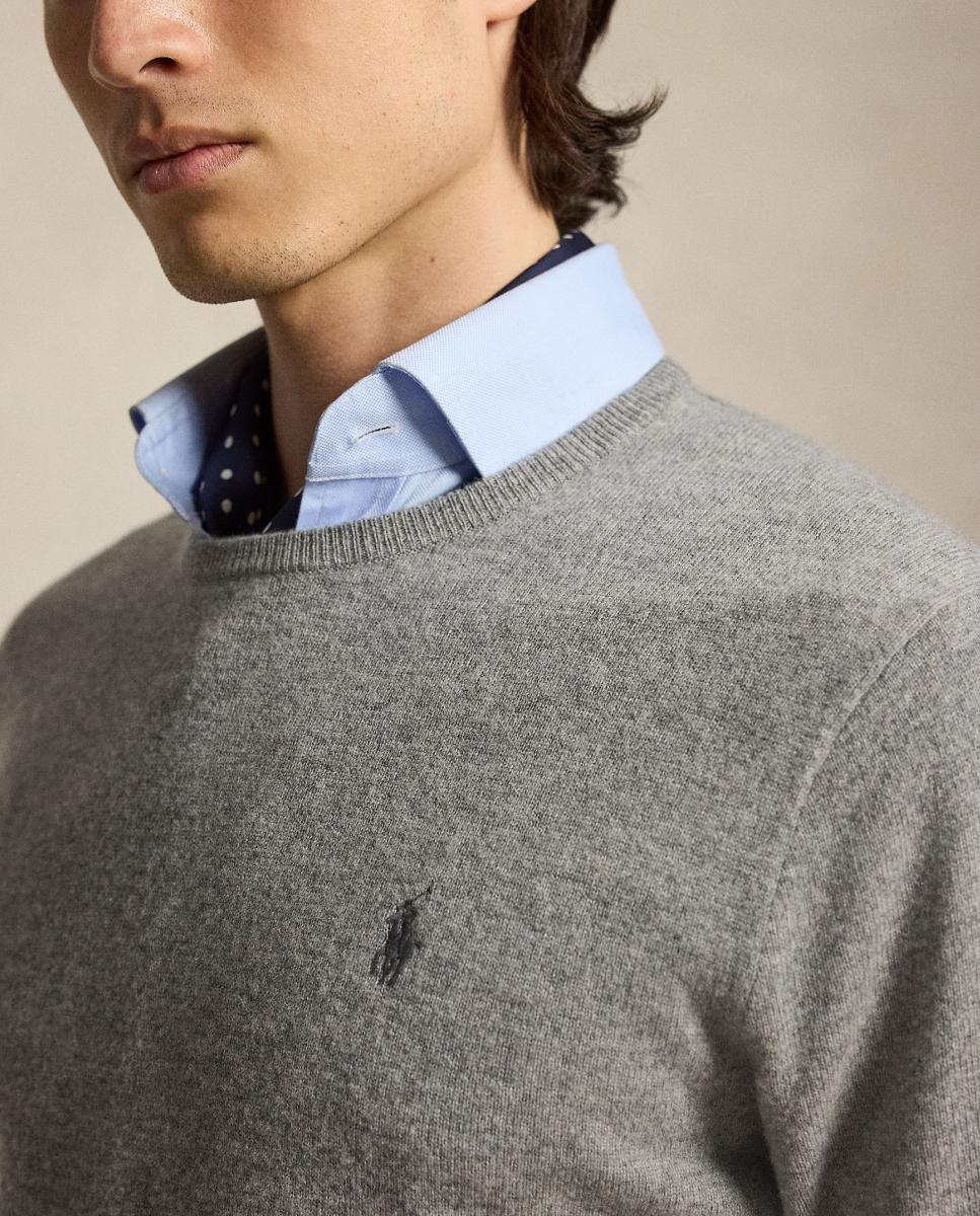 Jersey de hombre Crouton Tostado Jaspeado - Polo Ralph Lauren - Gris Gris-5