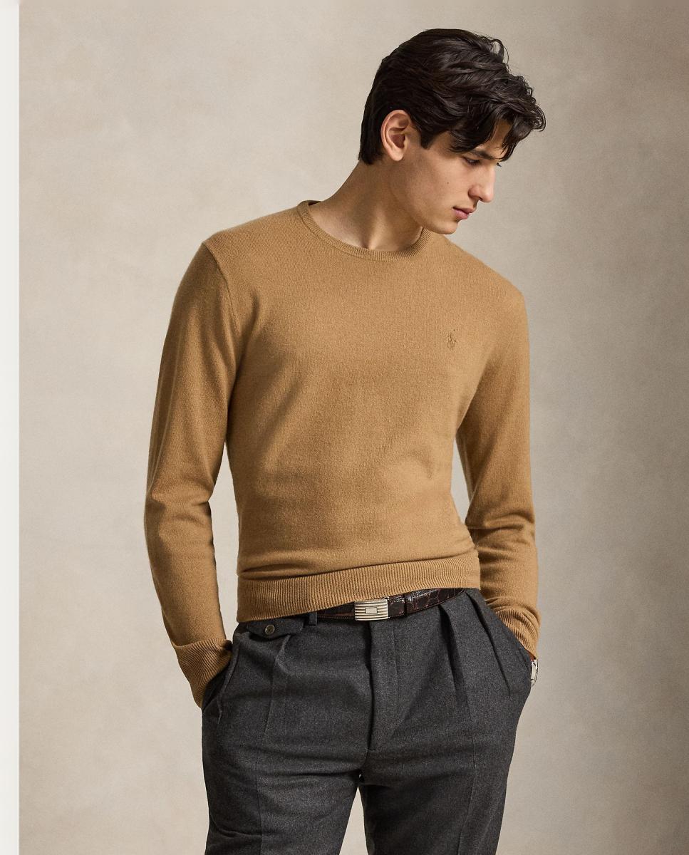 Jersey de hombre Crouton Tostado Jaspeado - Polo Ralph Lauren - Caramelo Caramelo-1
