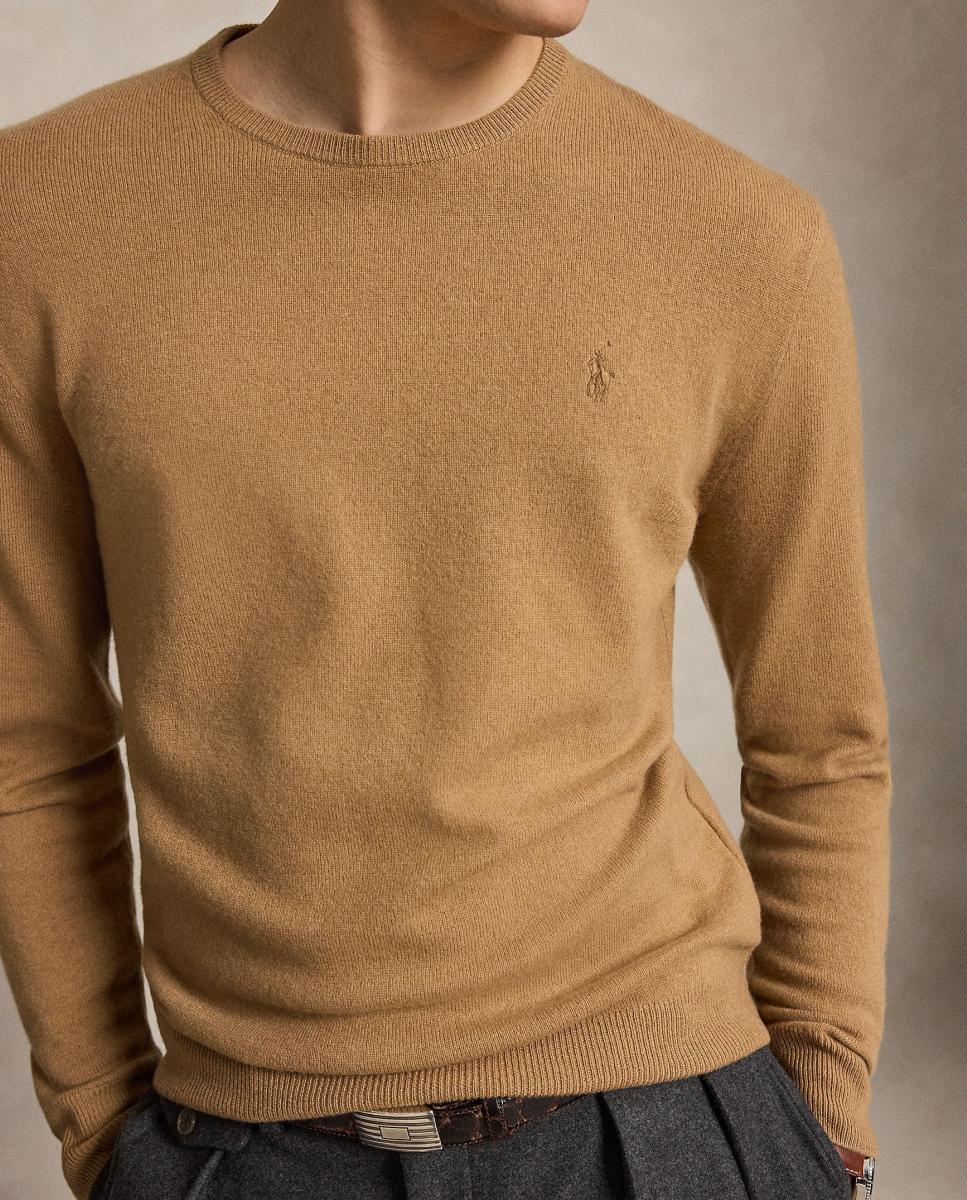 Jersey de hombre Crouton Tostado Jaspeado - Polo Ralph Lauren - Caramelo Caramelo-5