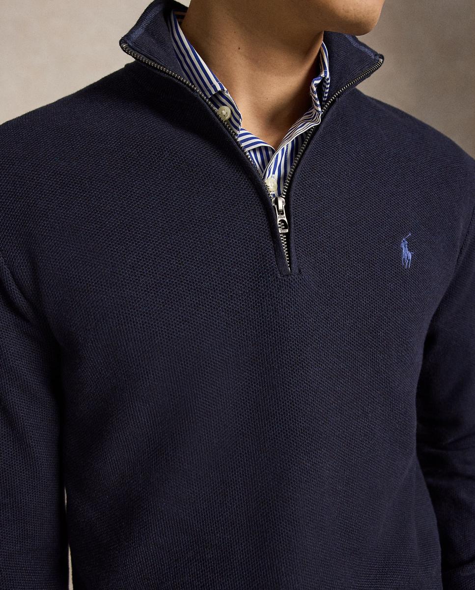 Jersey de hombre Fern Verde Jaspeado - Polo Ralph Lauren - Azul marino Azul marino-4