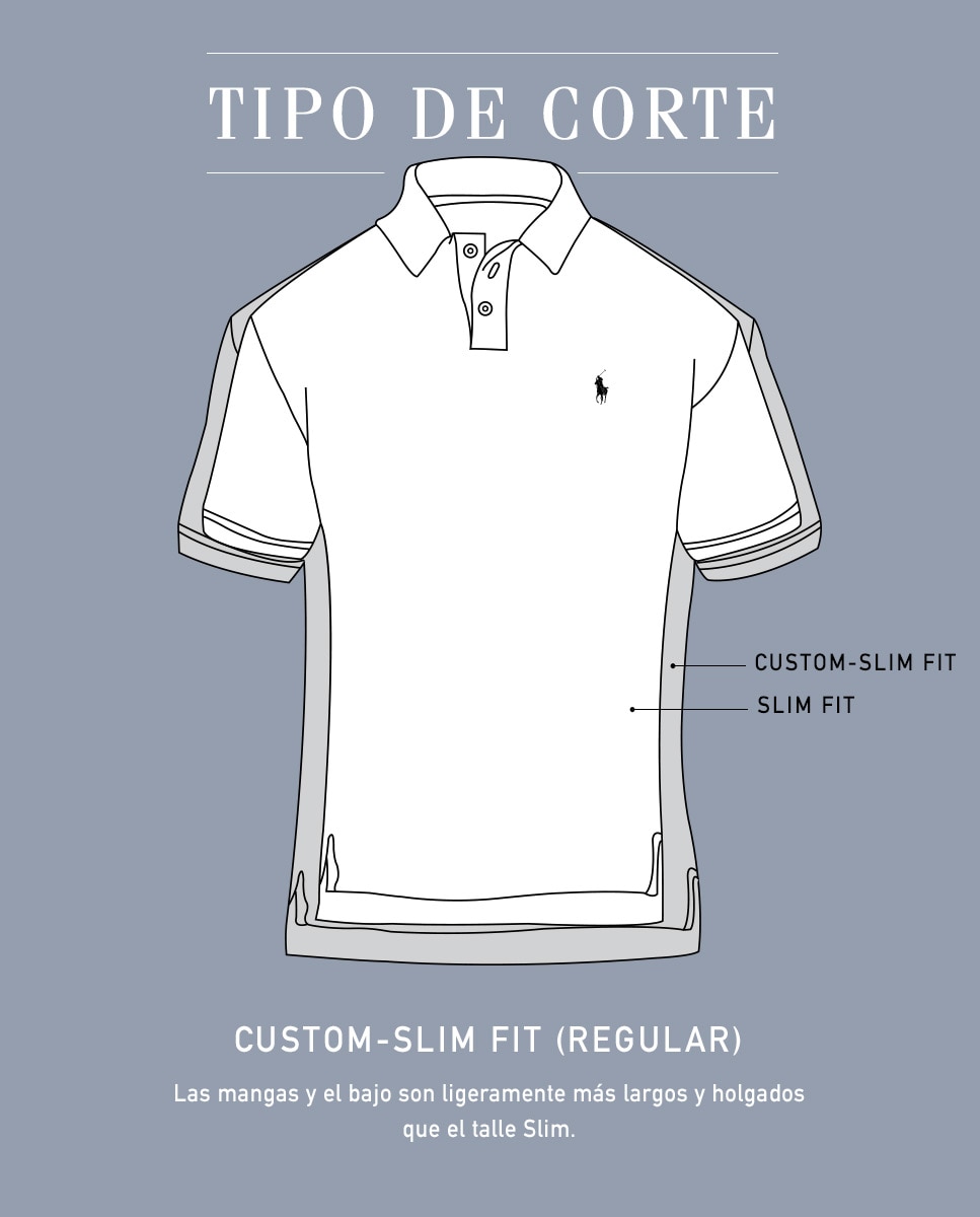 Polo Regular Fit de Algodão Preto-5