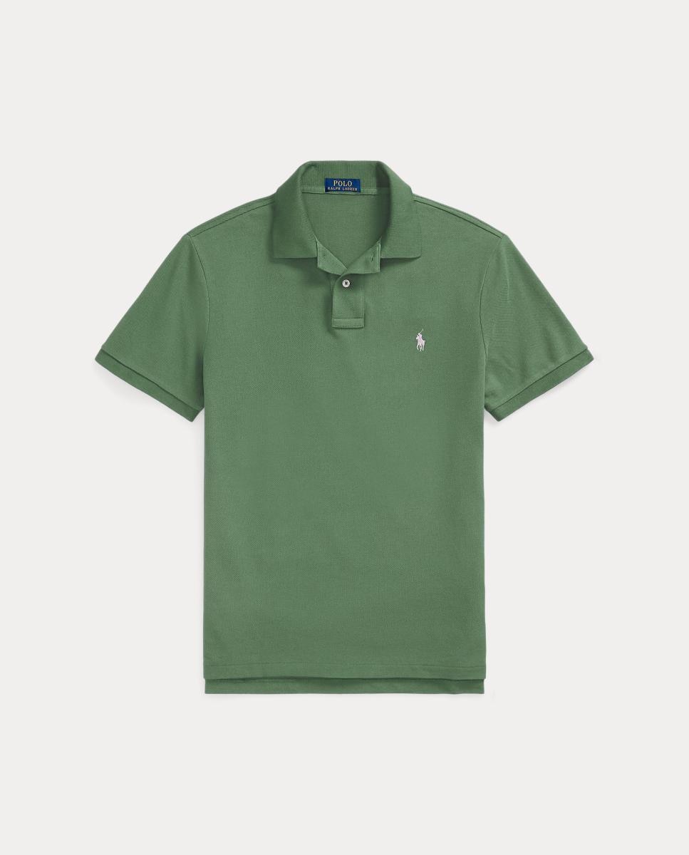 Polo Piqué Regular Fit Verde Vale-6