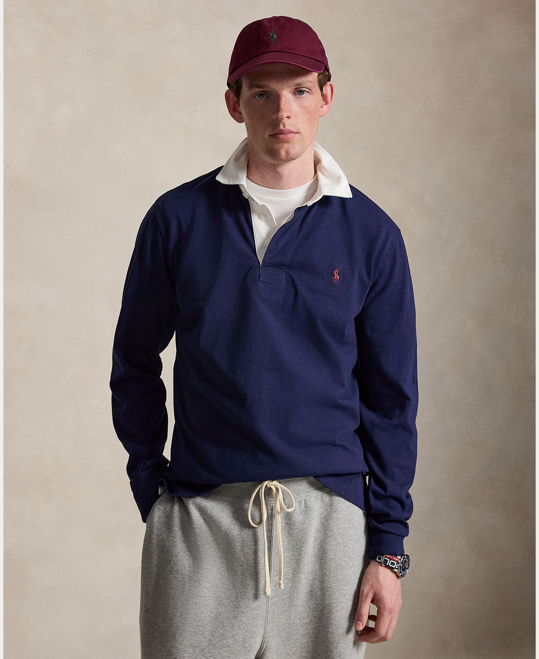 Camiseta de rugby de hombre Newport - Polo Ralph Lauren - Azul marino Azul marino-1