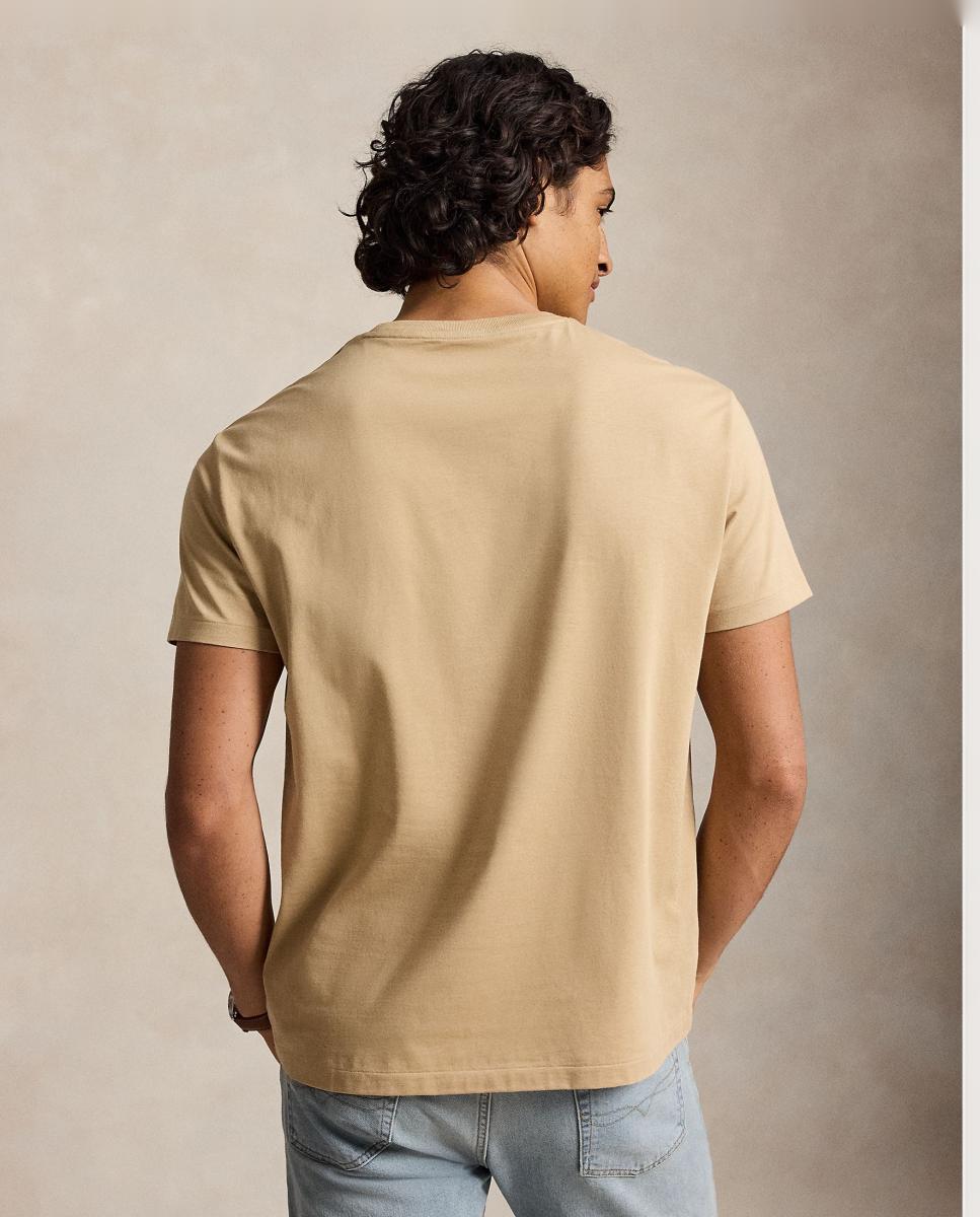 Camiseta de hombre de punto Bath Rosa - Polo Ralph Lauren - Camel Camel-3