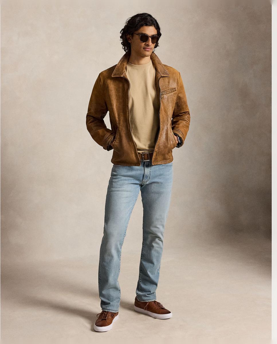 Camiseta de hombre de punto Bath Rosa - Polo Ralph Lauren - Camel Camel-6