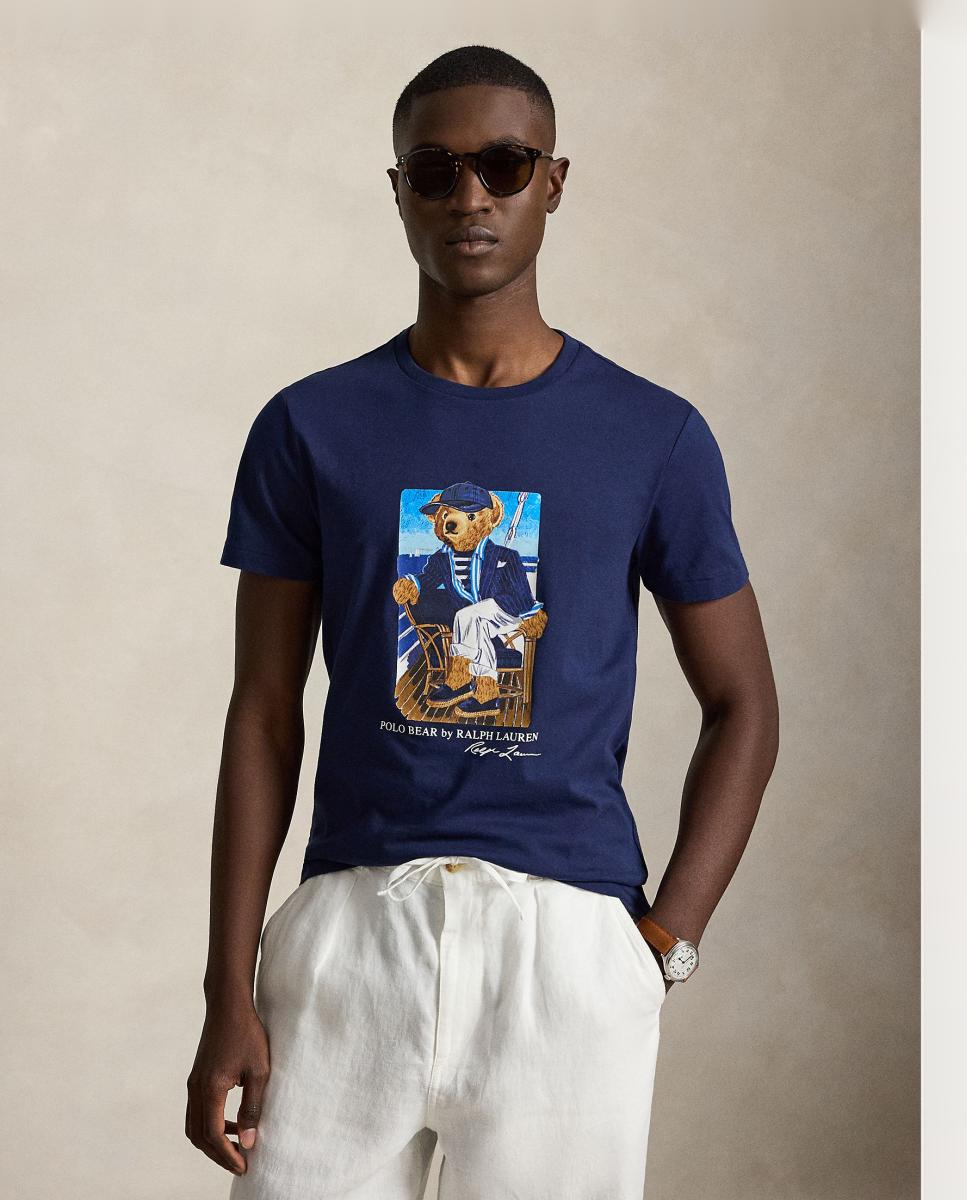 Imagem 0 de T-shirt com Polo Bear e em Algodão