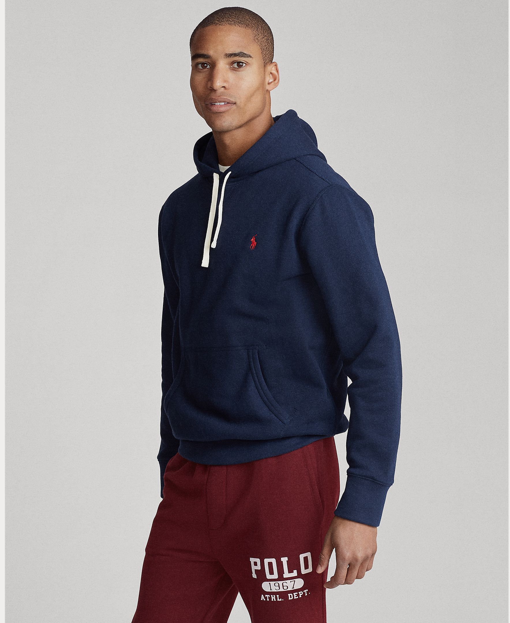 Polo Ralph Lauren - Sudadera de hombre de felpa con capucha.