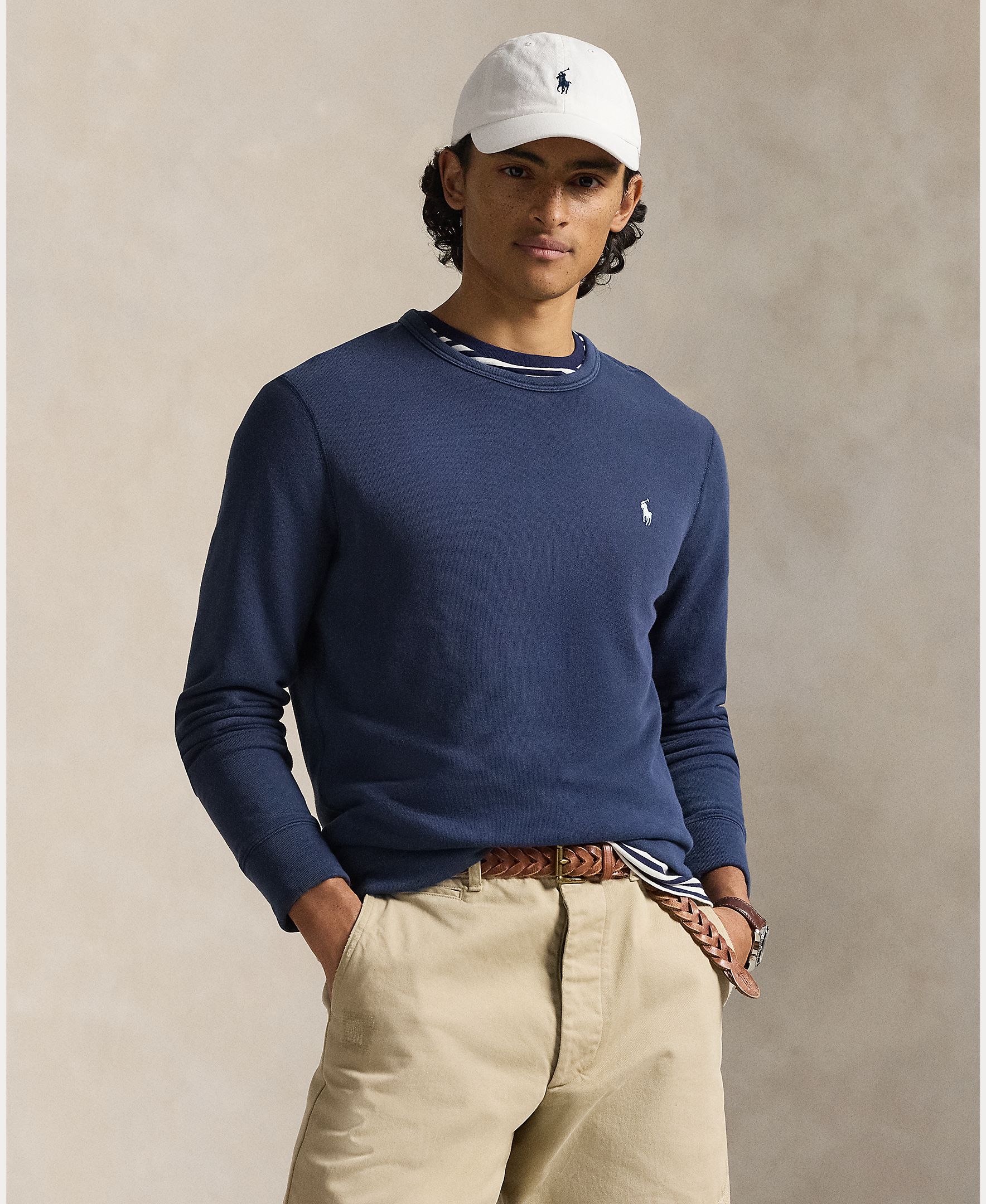 Polo Ralph Lauren - Sudadera de hombre en punto doble con logotipo.