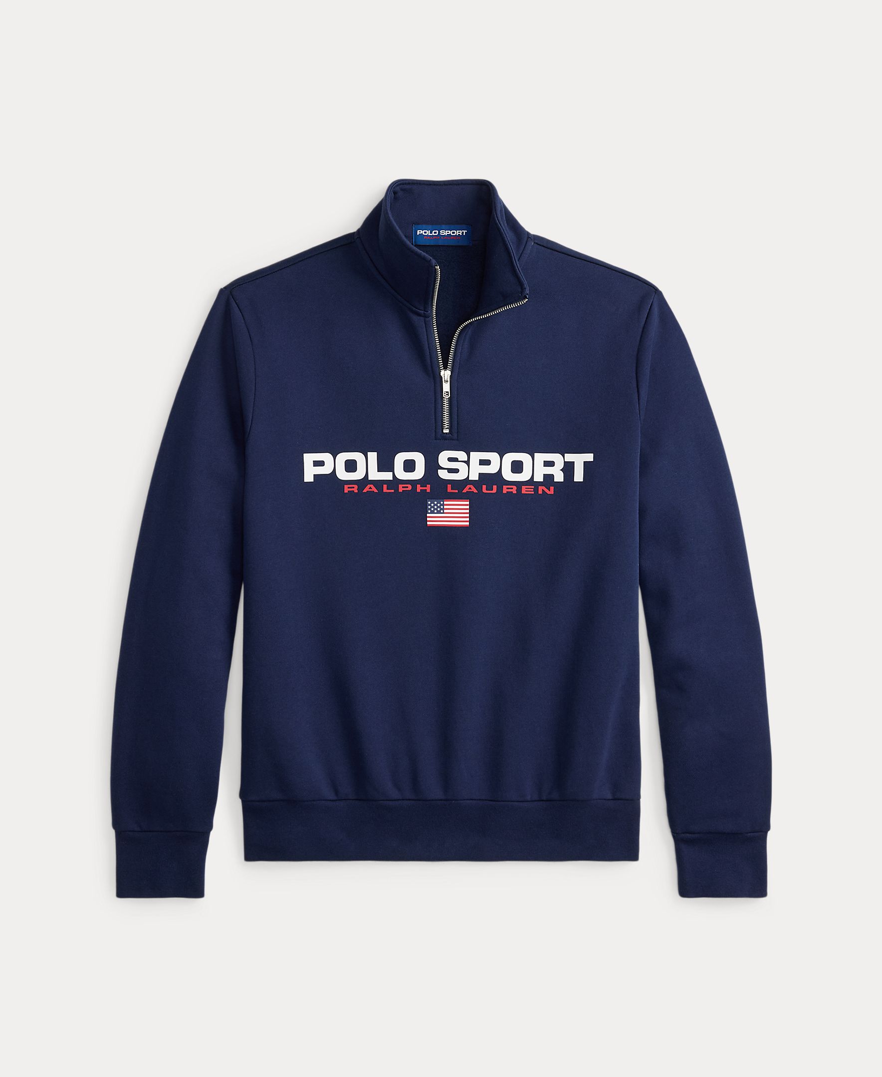 Sweatshirt Polo Sport de Felpa Azul-marinho-5