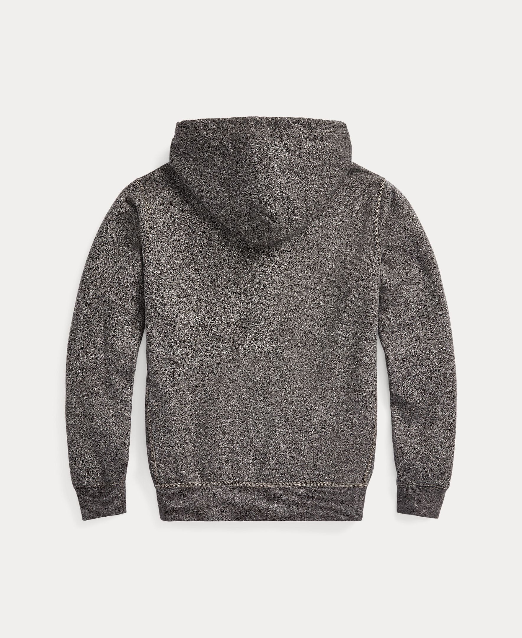 Sweatshirt com Fecho de Correr em Turco com Capuz Double RRL Cinzento-escuro-2