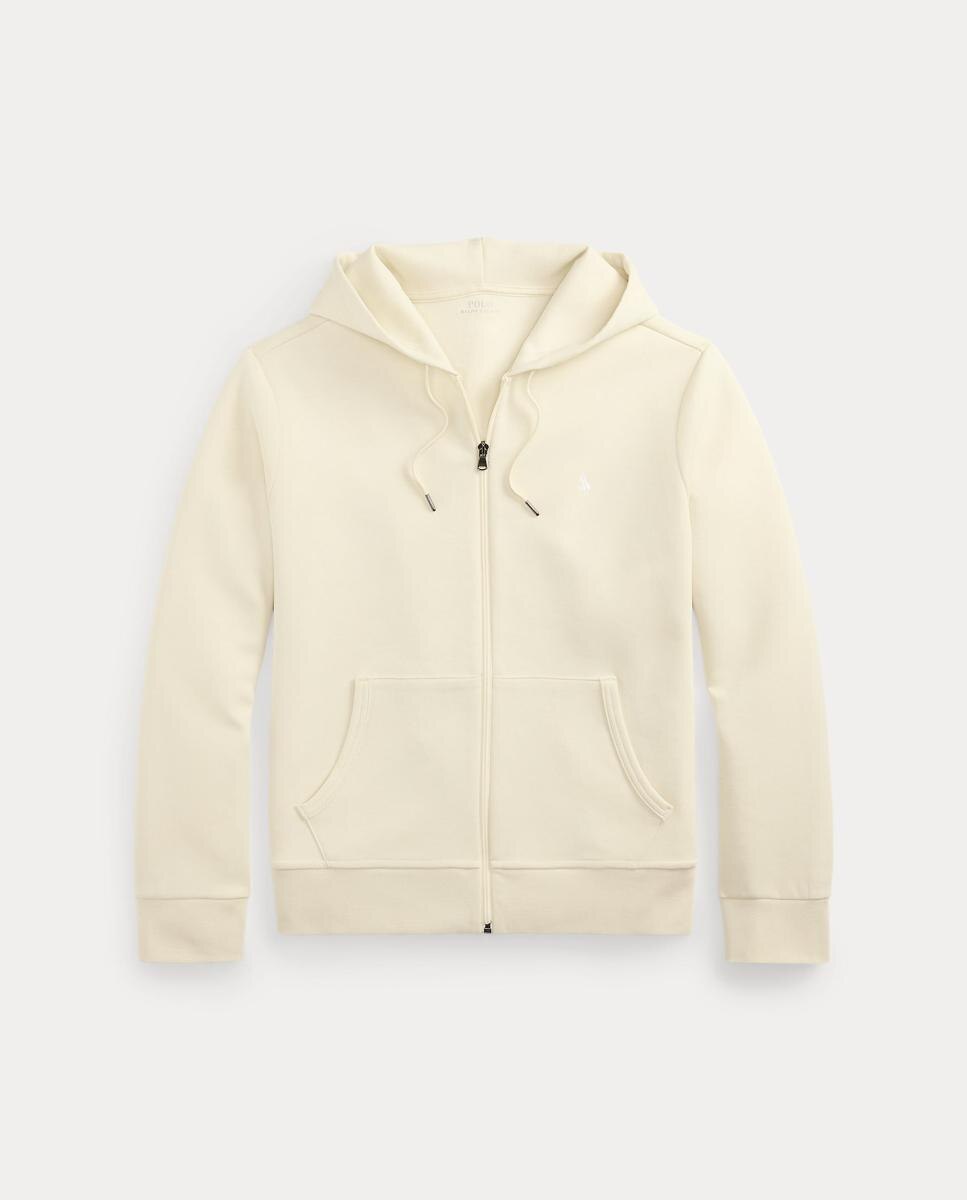 Sudadera de hombre oscuro Sport Jaspeado con cremallera - Polo Ralph Lauren - Crema Crema-6
