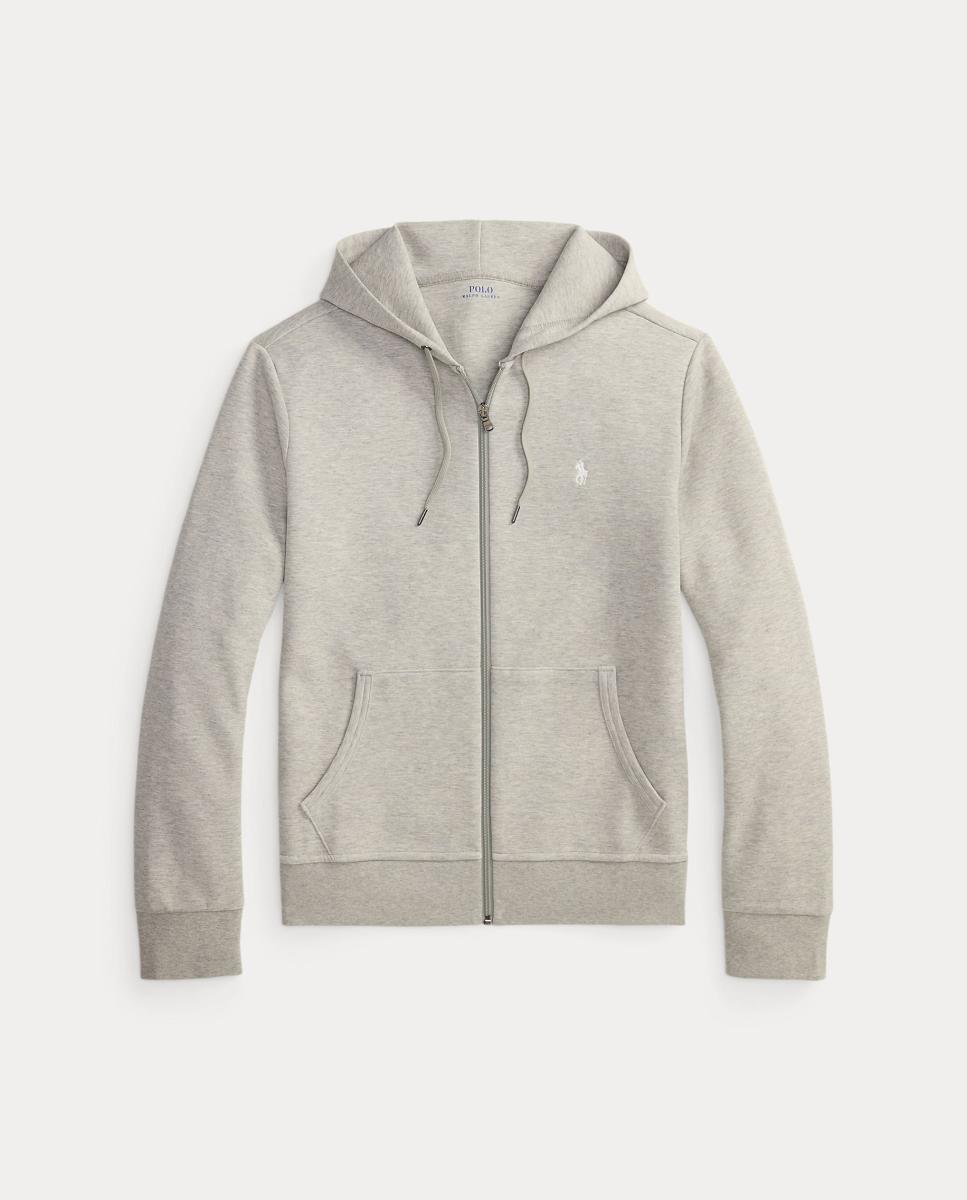 Sudadera de hombre oscuro Sport Jaspeado con cremallera - Polo Ralph Lauren - Gris oscuro Gris oscuro-5