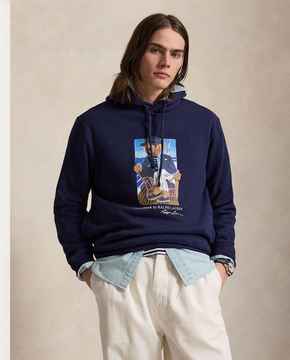 Polo Ralph Lauren - Sudadera de hombre con capucha y Polo Bear.