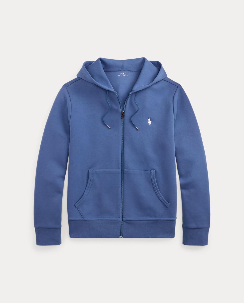 Sudadera de hombre de punto doble con cremallera Tierra Azul - Polo Ralph Lauren - Azul oscuro Azul oscuro-5