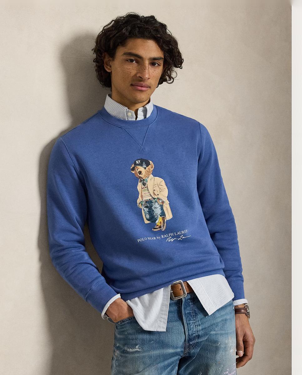 Imagem 0 de Sweatshirt de Algodão com Polo Bear