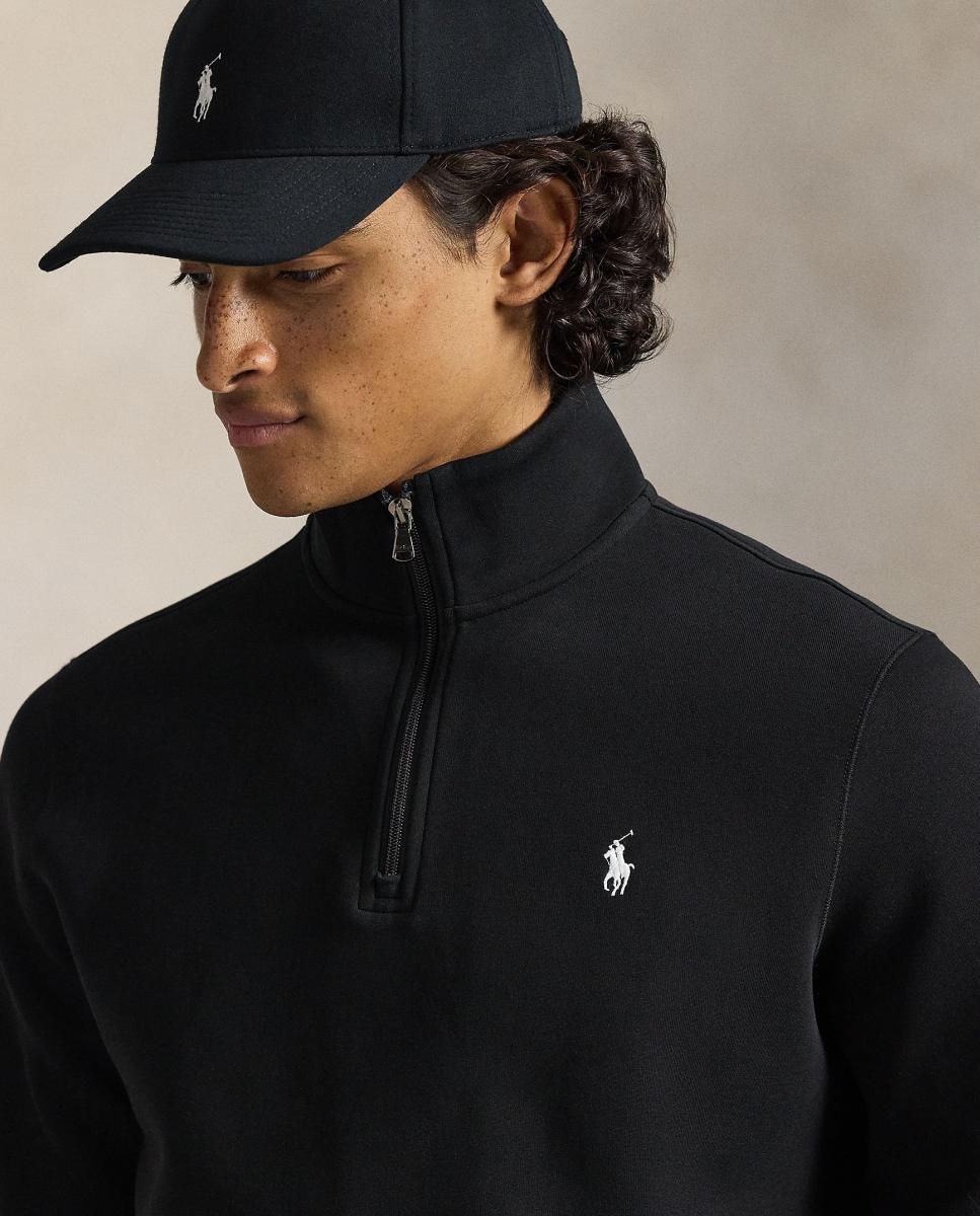 Jersey de hombre Polo con cremallera corta - Polo Ralph Lauren - Negro Negro-4