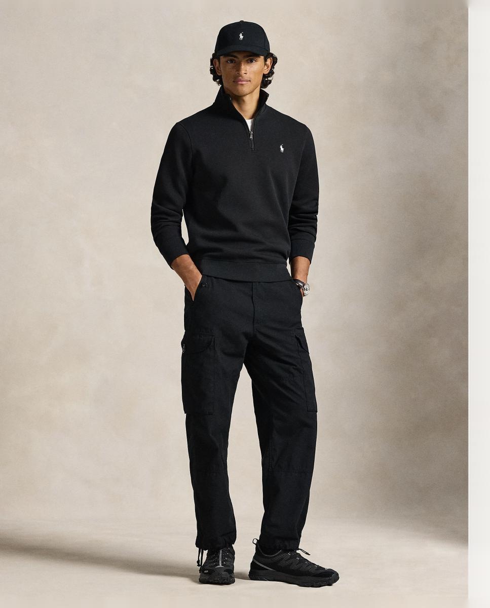 Jersey de hombre Polo con cremallera corta - Polo Ralph Lauren - Negro Negro-6