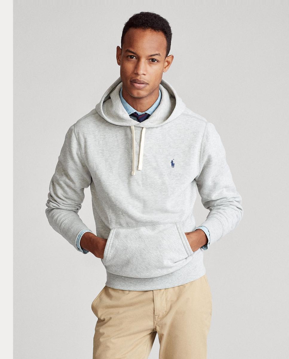 Imagen 0 de Sudadera de hombre Andover Jaspeado con capucha Gris claro