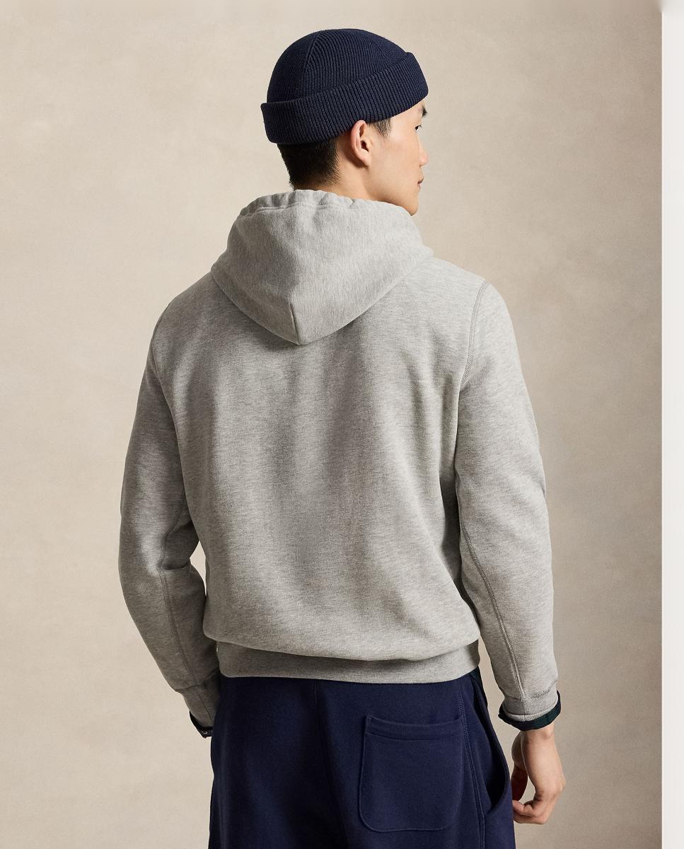 Sudadera de hombre Andover Jaspeado con capucha - Polo Ralph Lauren - Gris claro Gris claro-3
