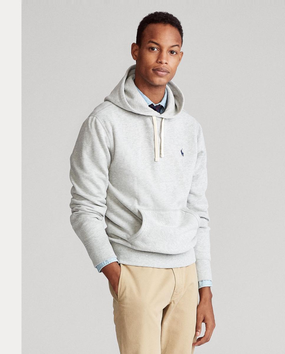 Sudadera de hombre Andover Jaspeado con capucha - Polo Ralph Lauren - Gris claro Gris claro-5