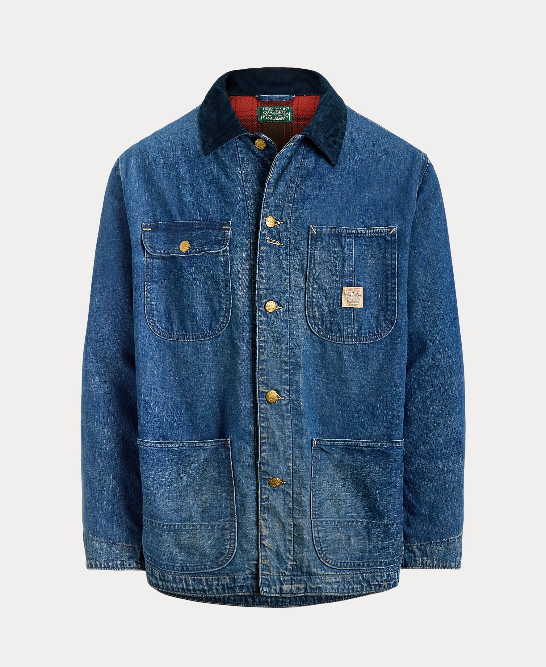 Sobrecamisa de hombre vaquera con bolsillos - Polo Ralph Lauren - Denim Denim-1