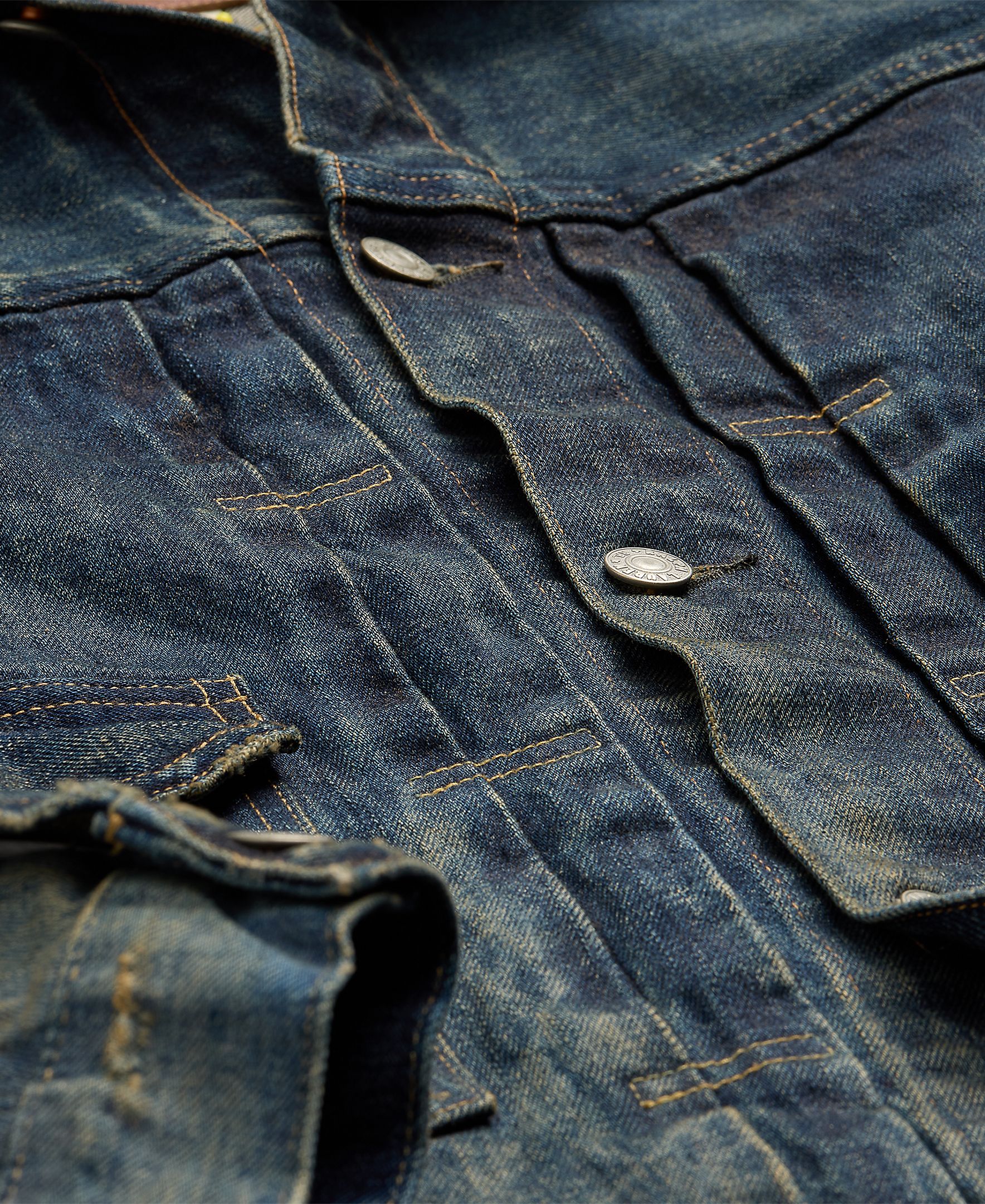 Blusão de Ganga Westview Duplo RL Denim-3