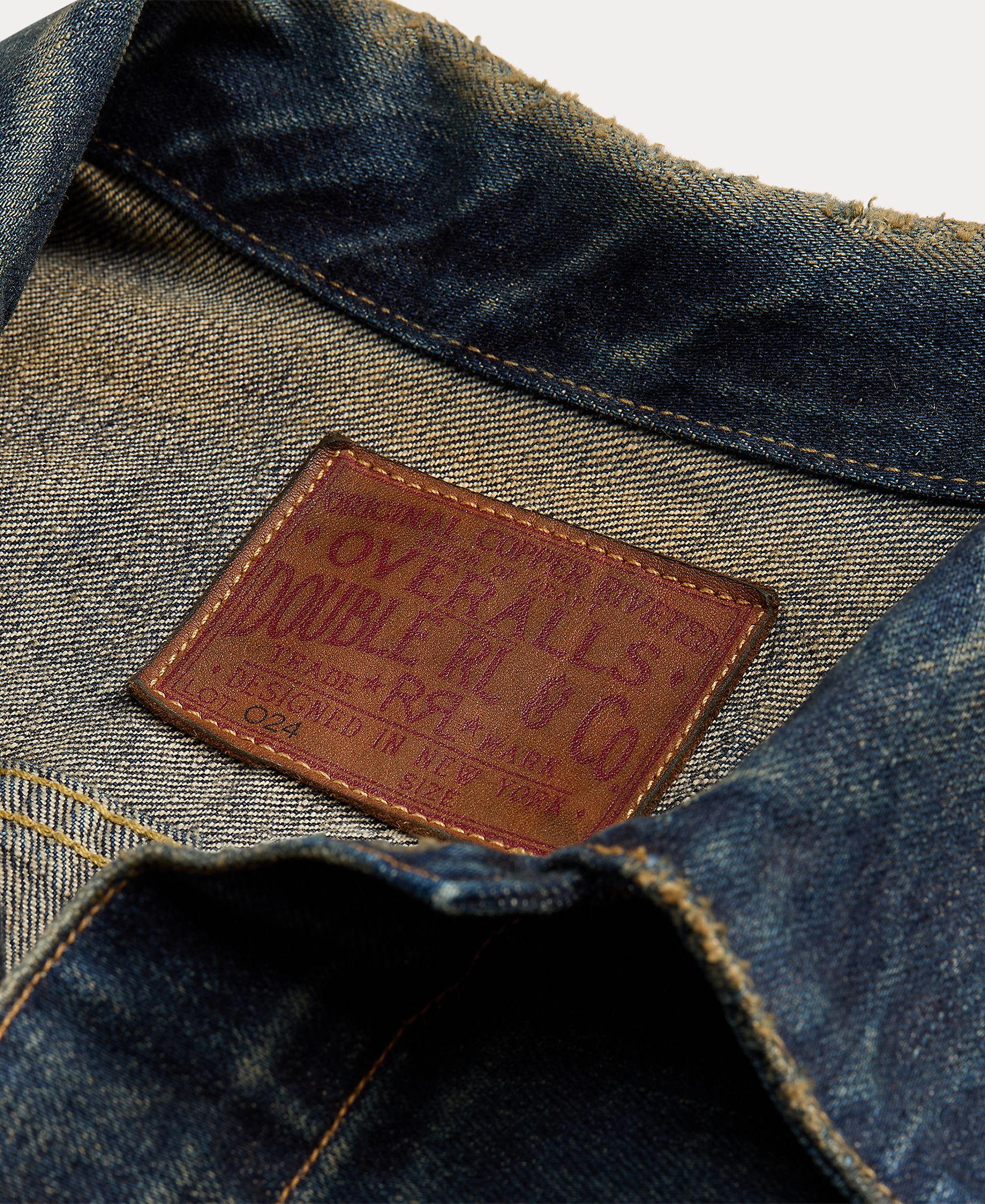 Blusão de Ganga Westview Duplo RL Denim-4