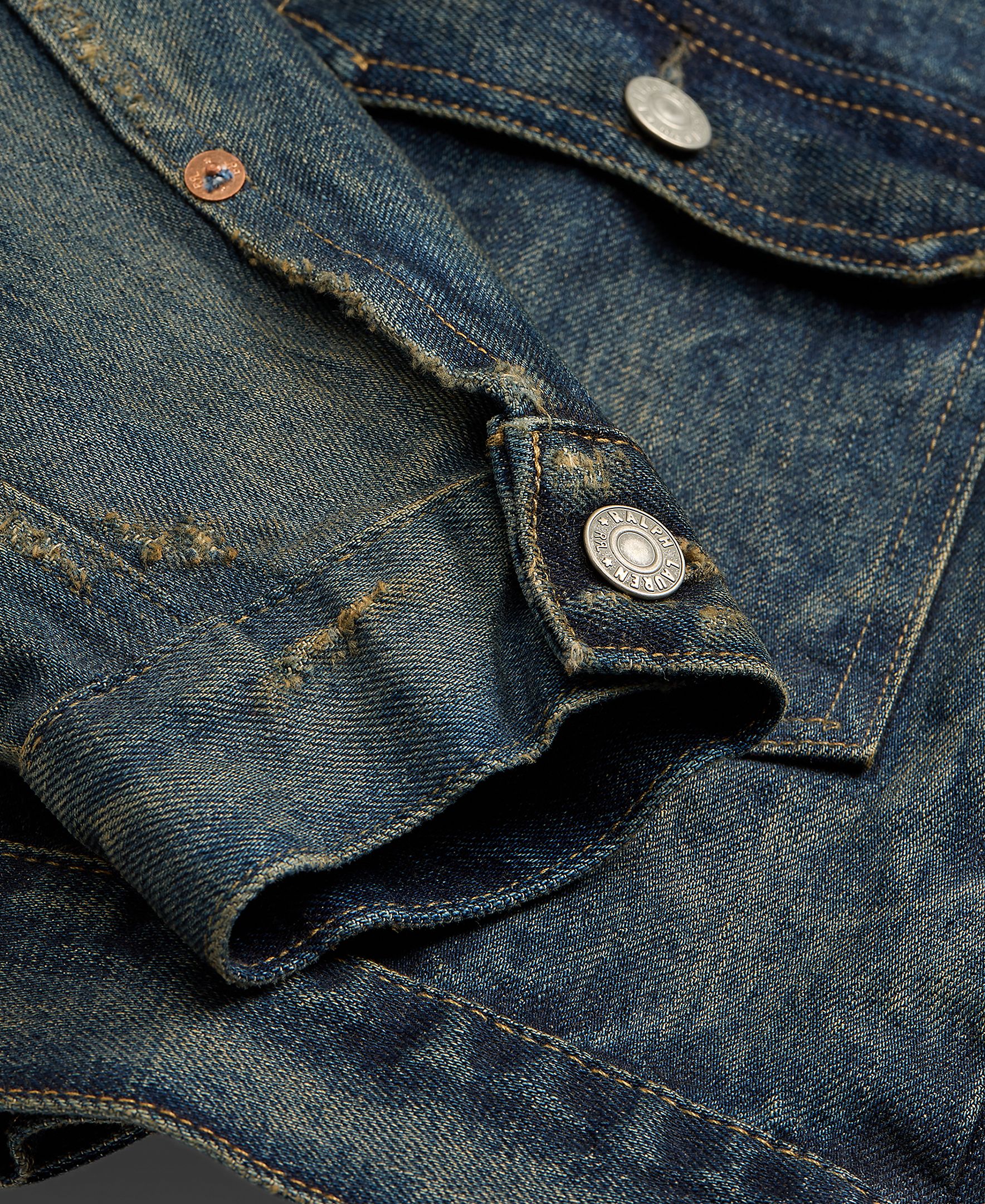 Blusão de Ganga Westview Duplo RL Denim-6
