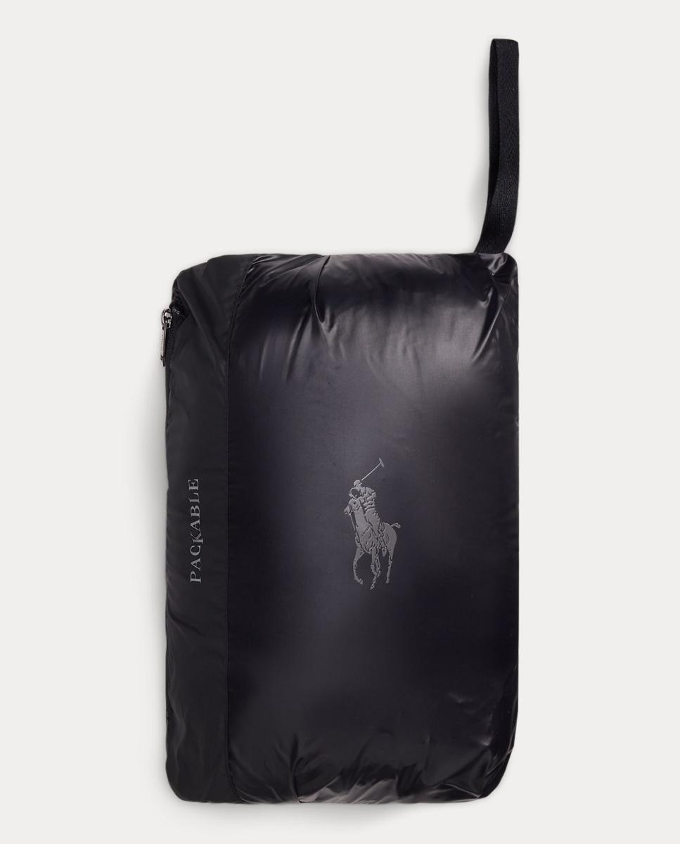 Colete Acolchoado Colden com Penugem Preto-6