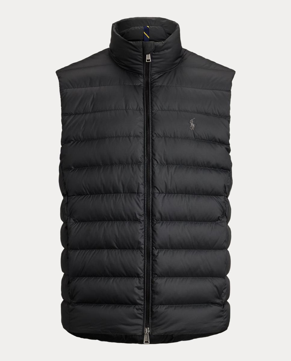 Colete Acolchoado Colden com Penugem Preto-7