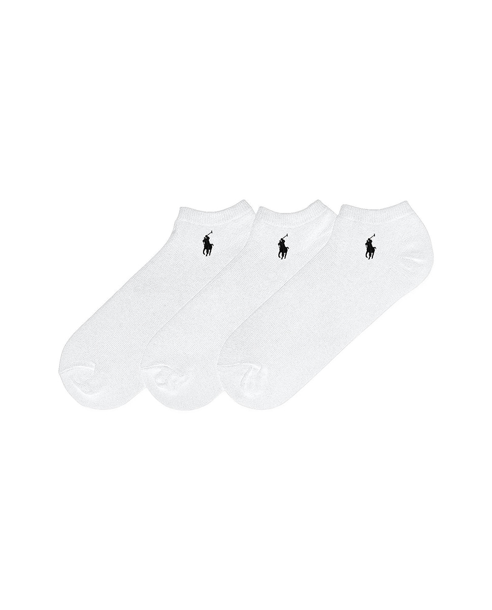 Imagem 0 de Pack de Três Pares de Meias pelo Tornozelo com Cavalo Bordado