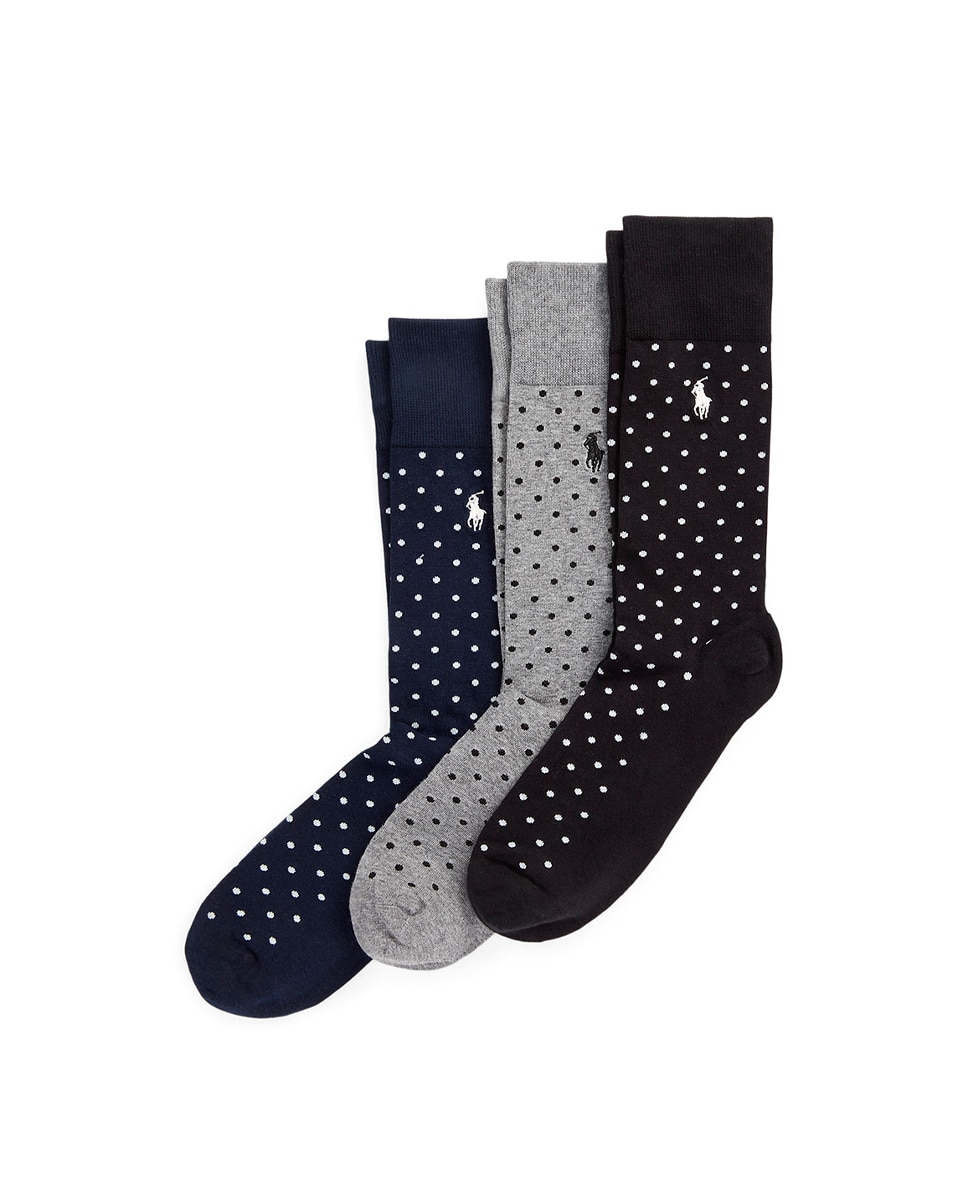 Pack de 3 Pares de Meias Curtas com Estampado Multicolor-2