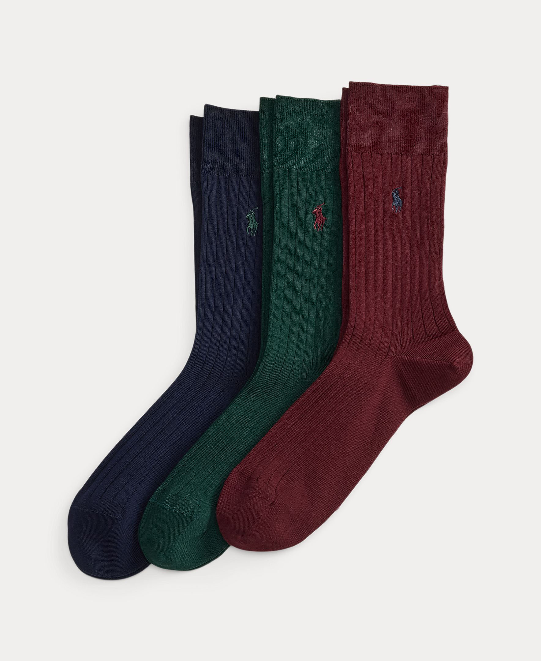 Imagem 0 de Pack de 3 Pares de Meias de Algodão com Logótipo