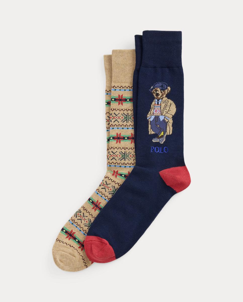 Imagem 0 de Pack de 2 Pares de Meias Curtas com Polo Bear