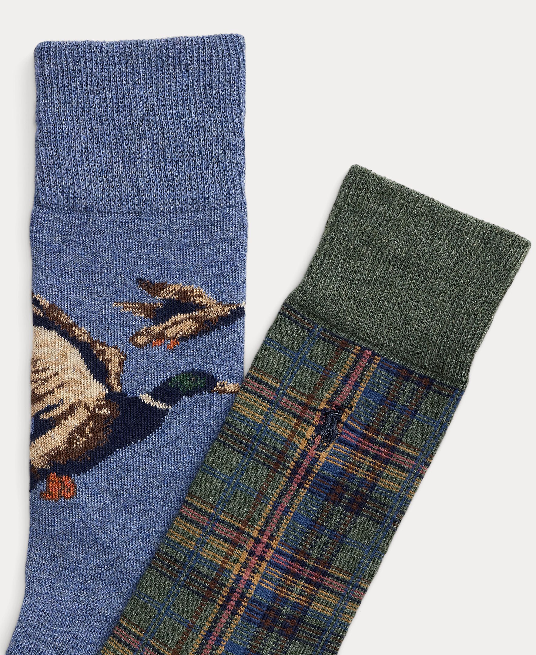Pack de 2 Pares de Meias de Algodão Estampadas Multicolor-2