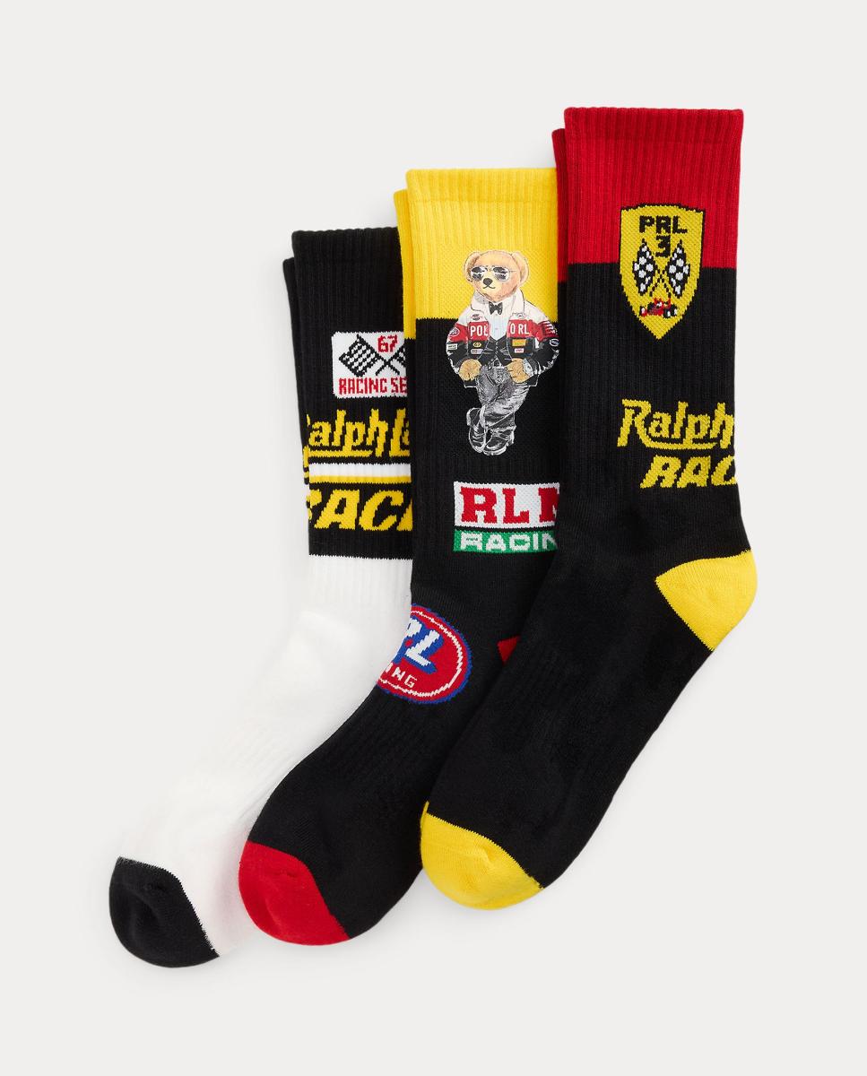 Imagem 0 de Pack de 3 Pares de Meias Curtas com Polo Bear