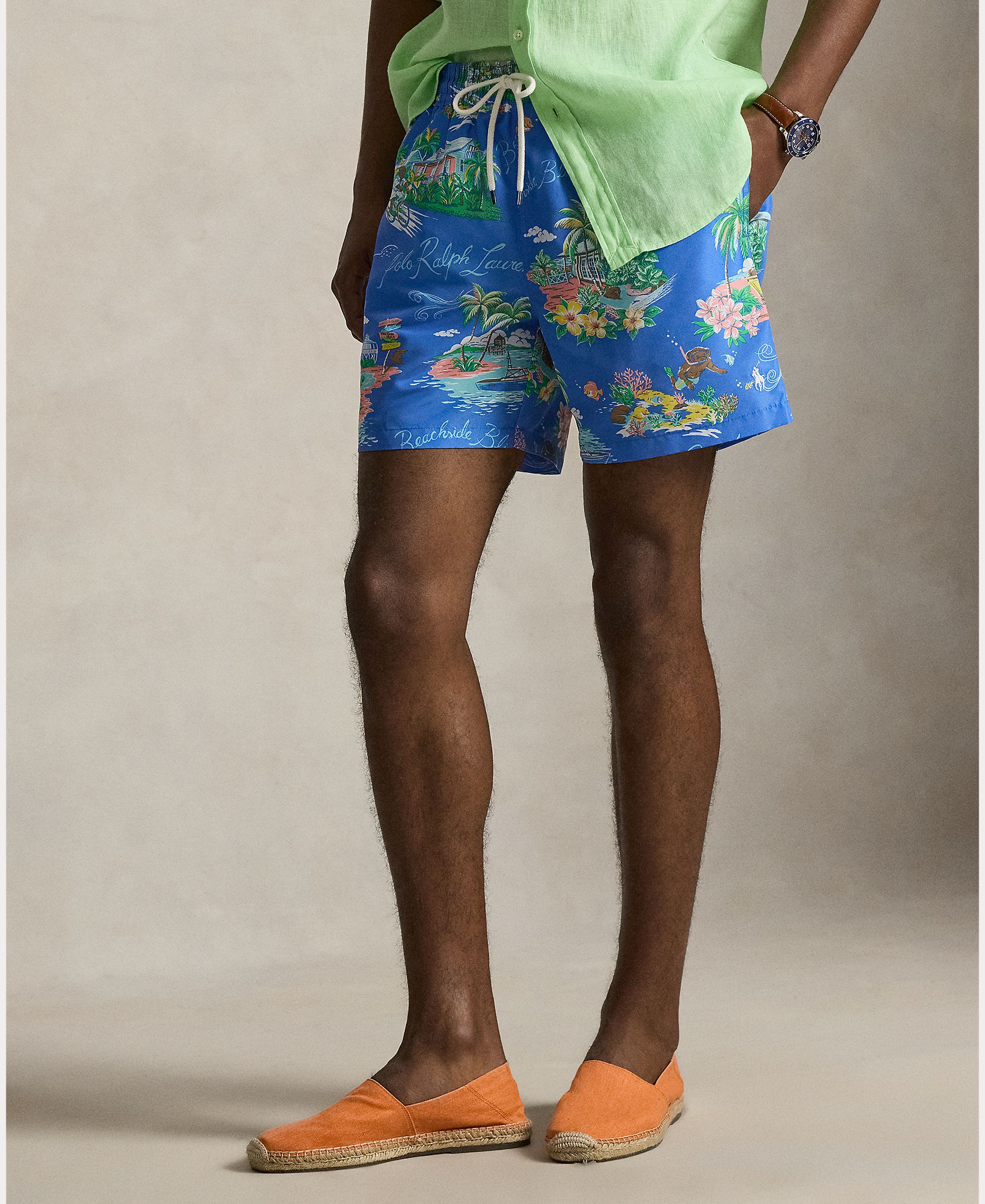 Imagem 0 de Calções de Banho com Polo Bear