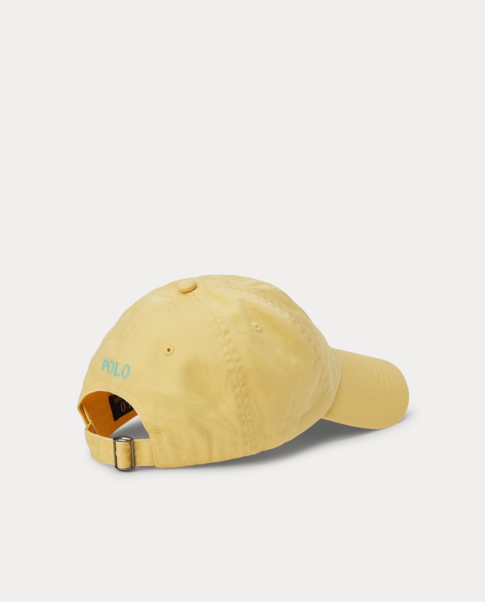 Boné de tecido chino de algodão BCI tamanhos grandes Amarelo-2