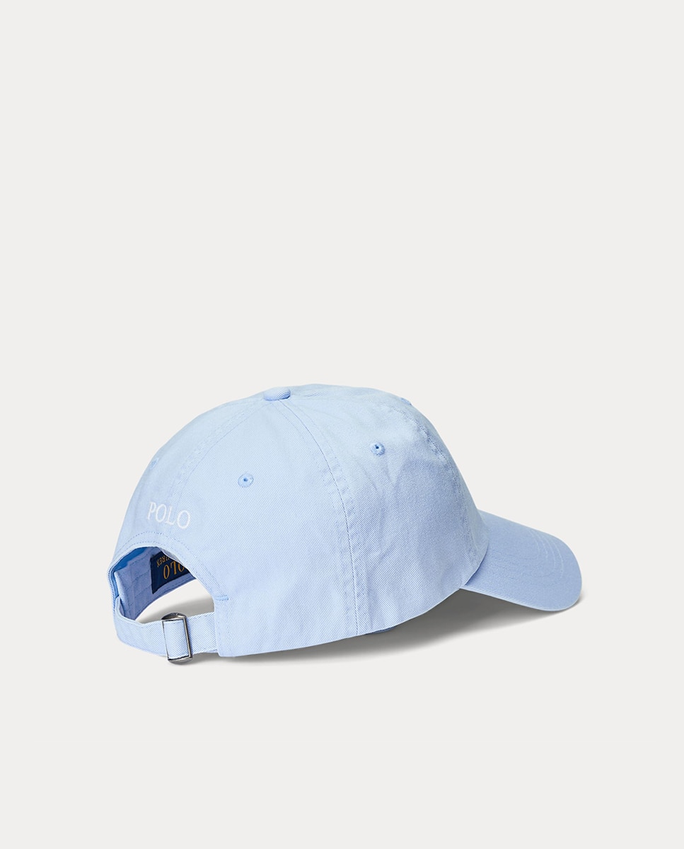 Boné de tecido chino de algodão BCI tamanhos grandes Azul-claro-2