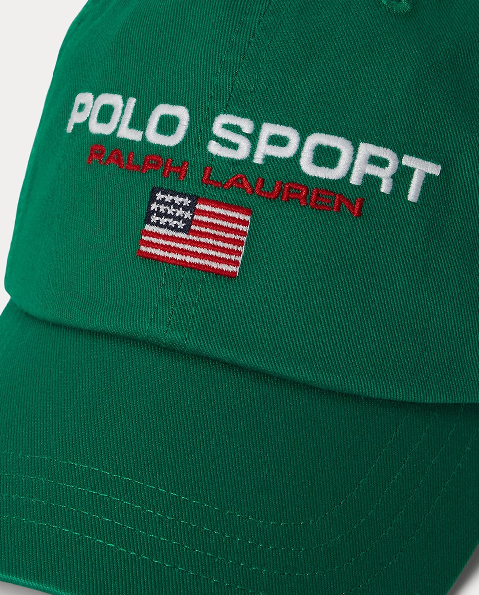 Boné de Sarja Polo Sport Erva-3
