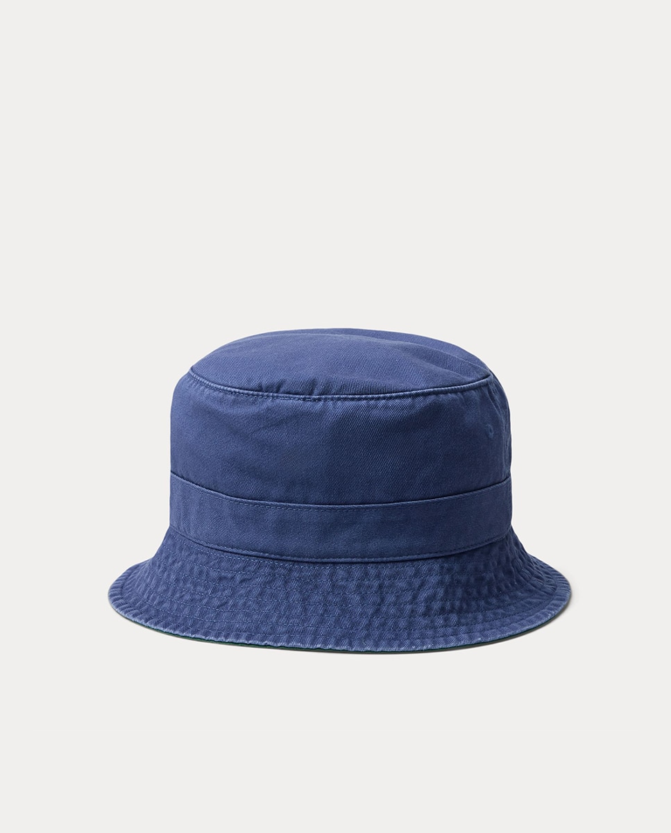 Gorro de Algodão com Polo Bear Azul-marinho-2