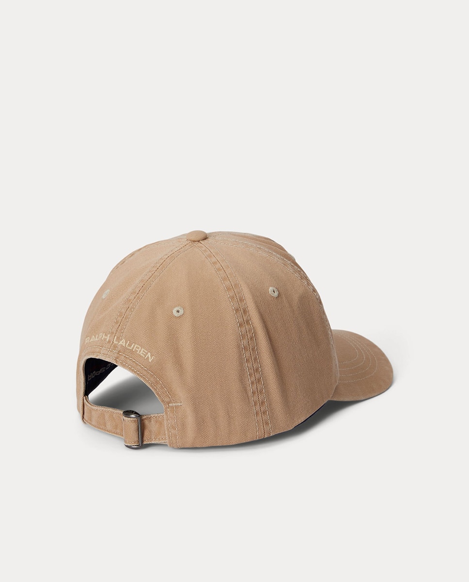 Boné de Algodão Polo Sport Bege-2